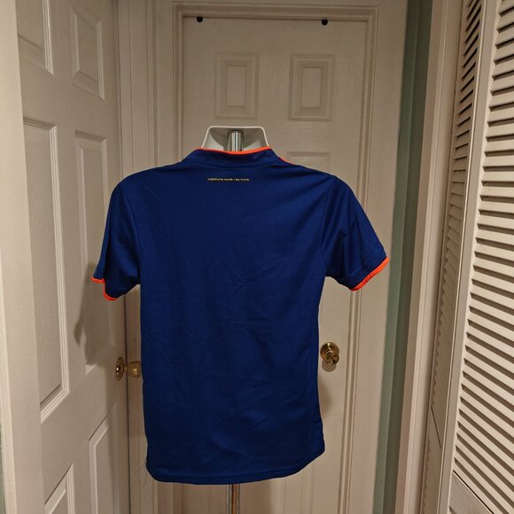 Colombia Away Jersey 2018/19 Adidas Blue Men's Size S Small Soccer Shirt - Picture 7 of 11